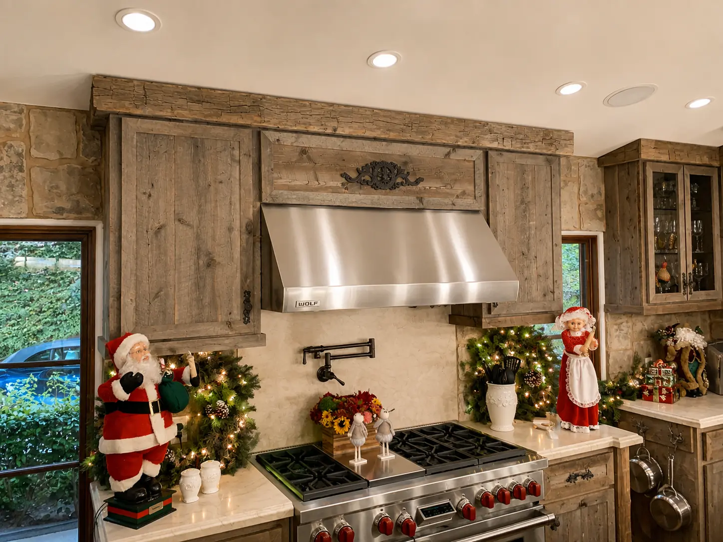Reclaimed Barnwood Kitchen — Kitchen Remodels by Arnold Barrera Construction